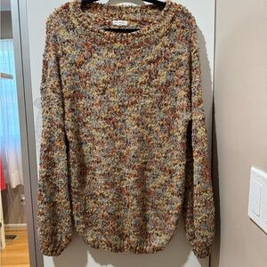 Blu Pepper Earthy Tones Knit Sweater